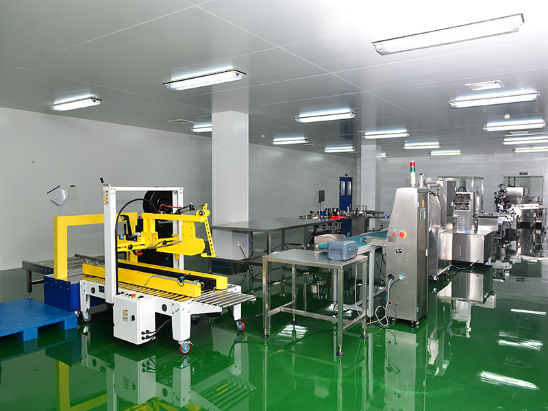 最终灭菌大小容量非静脉注射剂及口服溶液剂车间：外包装线 