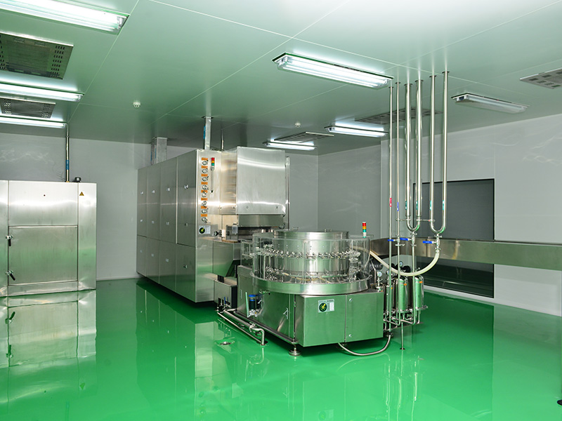 非最终灭菌大小容量注射剂车间：洗瓶机 